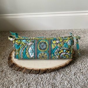 Vera Bradley Peacock Retired Pattern Zipper Pouch